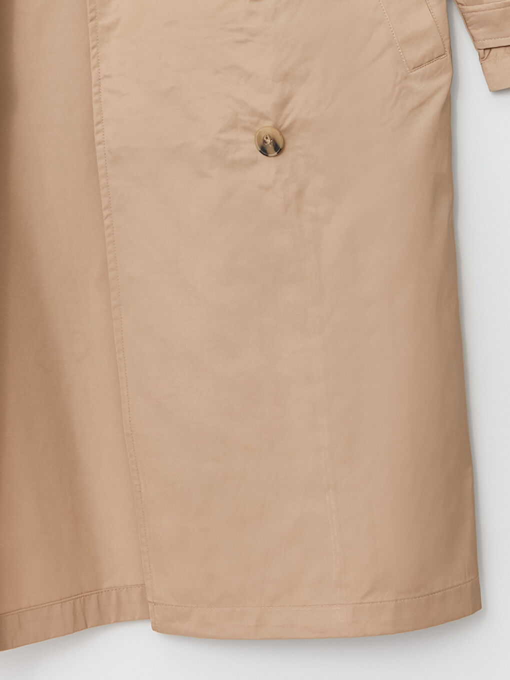 LC Waikiki Jacket Collar Regular Long Sleeve Women's Trench Coat -S30301Z8-JYL