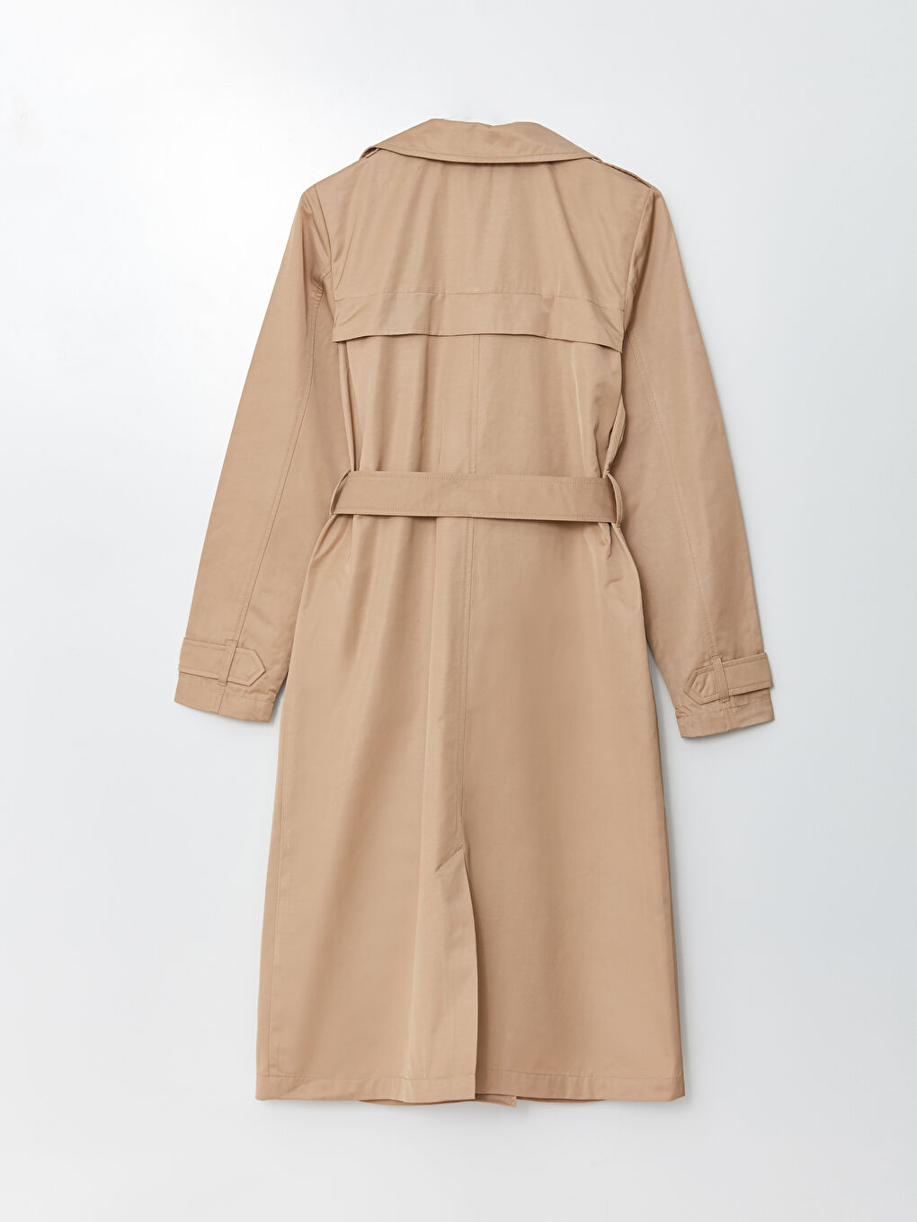 LC Waikiki Jacket Collar Regular Long Sleeve Women's Trench Coat -S30301Z8-JYL
