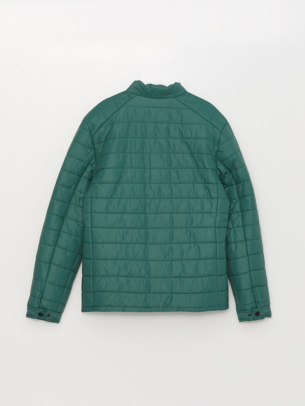 Slim Fit Funnel Neck Men's Puffer Coat-7