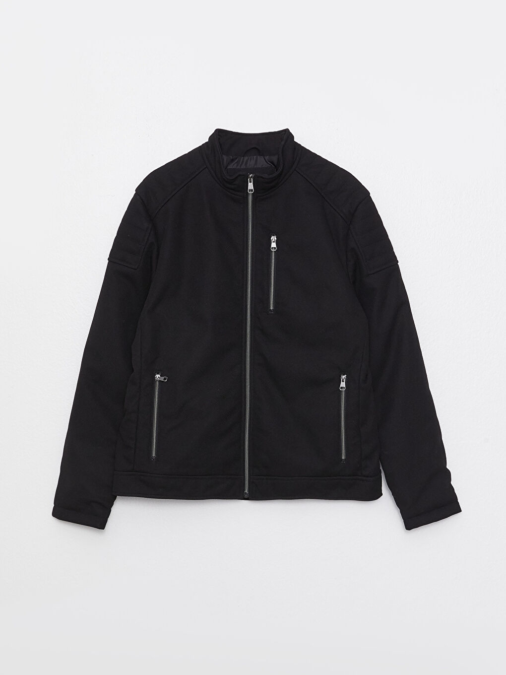 LCW Casual Slim Fit Funnel Neck Men's Coat -S30315Z8-CVL