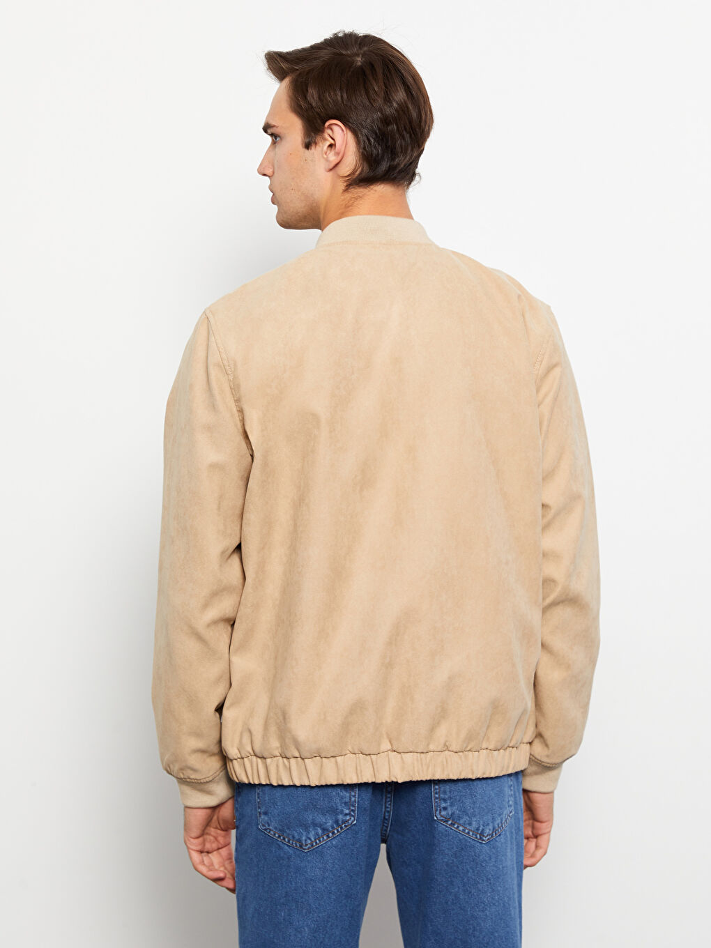 LCW Casual Standard Fit College Collar Bomber Men's Coat -S30323Z8-JJL