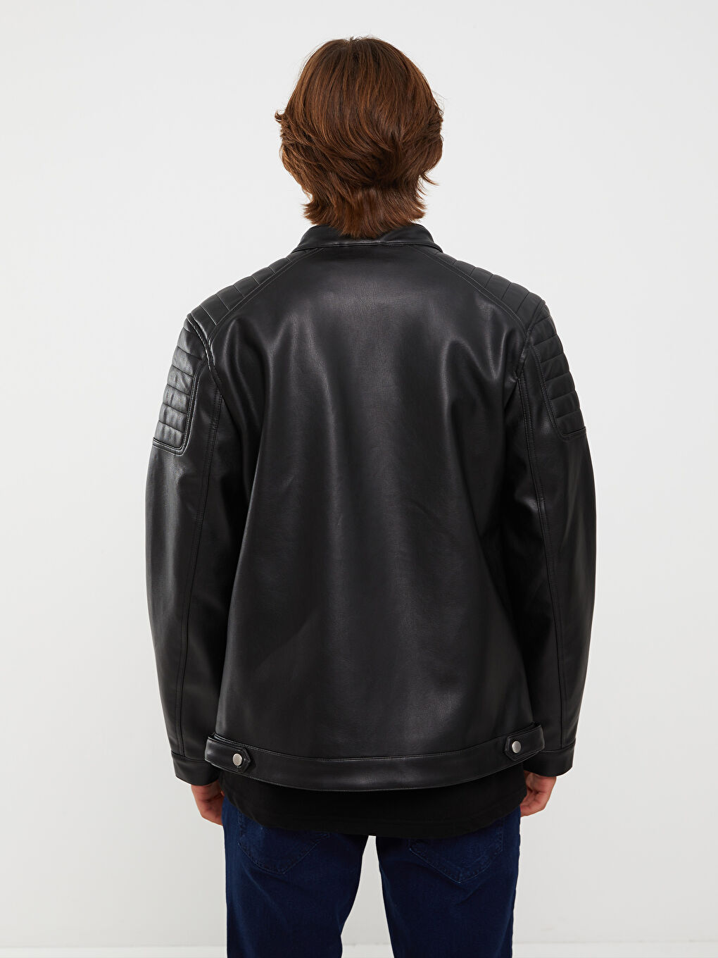 Siyah Aktif Spor Yazı Baskılı Tişört-4