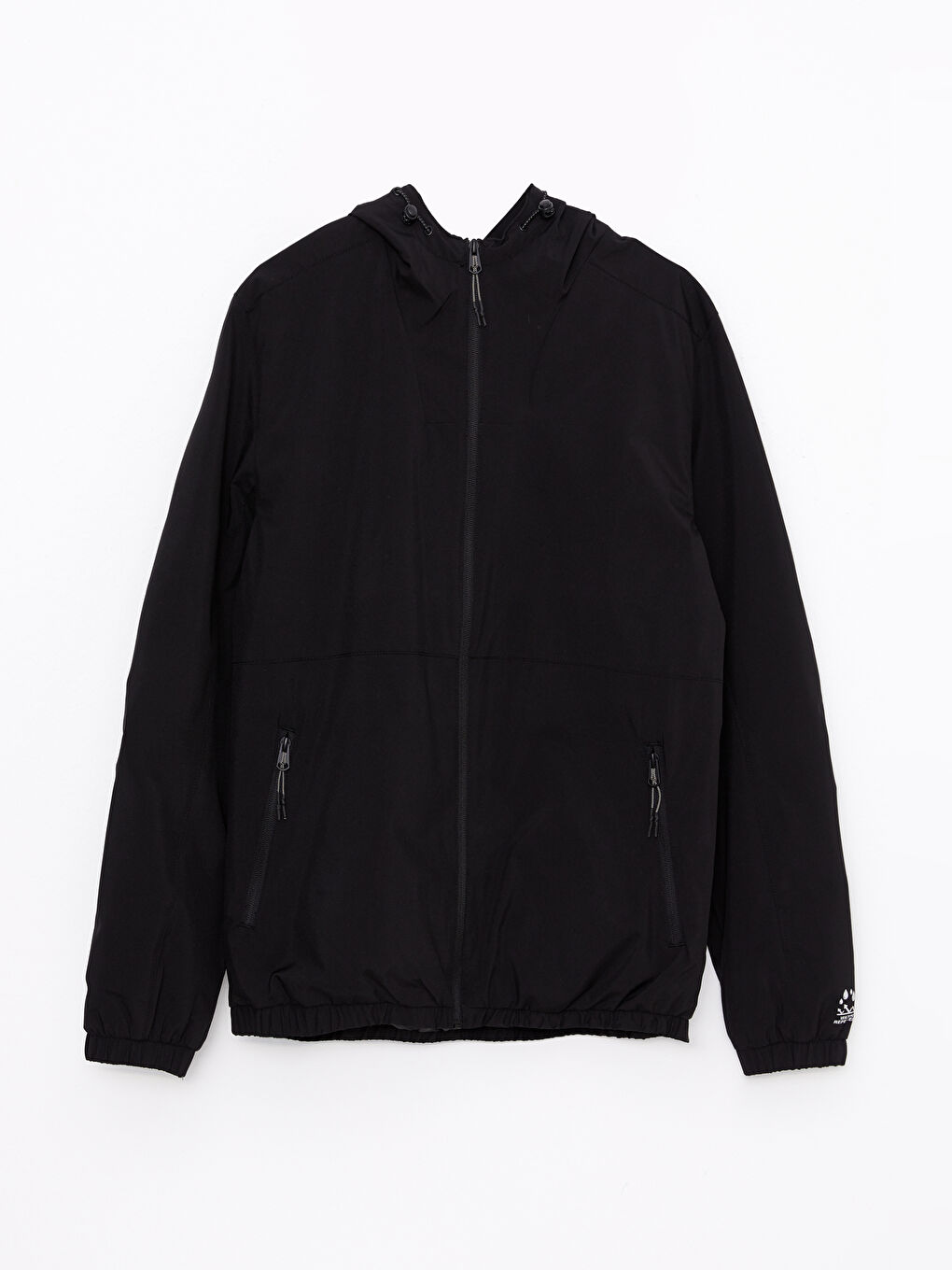 بالطو مطر بفتحة عادية بكابوش للرجال-5