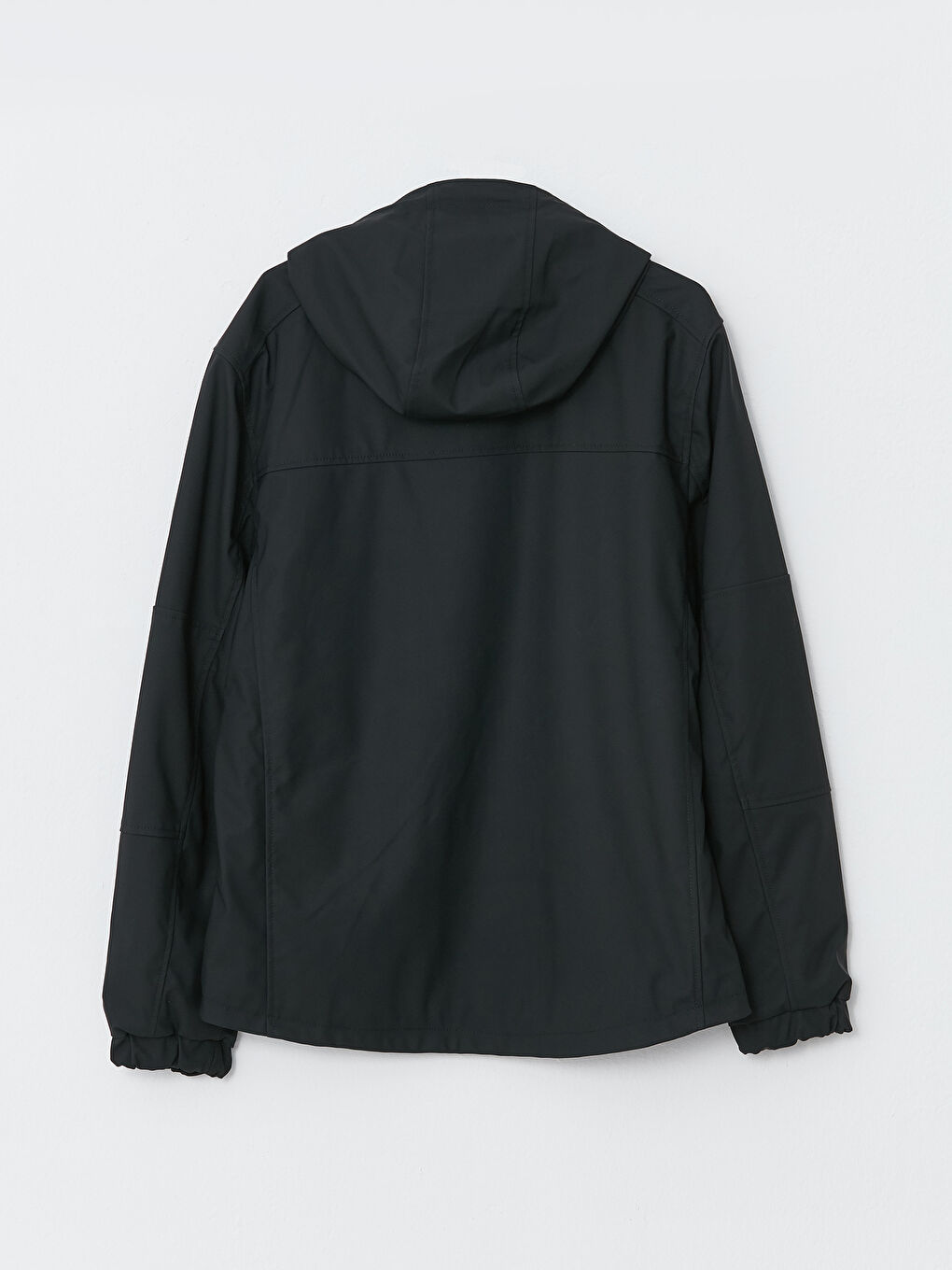 Дождевик с капюшоном стандартного кроя для мужчин-6