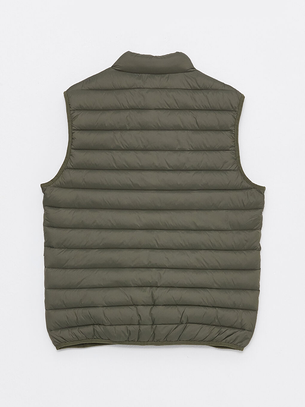 فيست منتفخ بياقة قمع رفيع للرجال-6