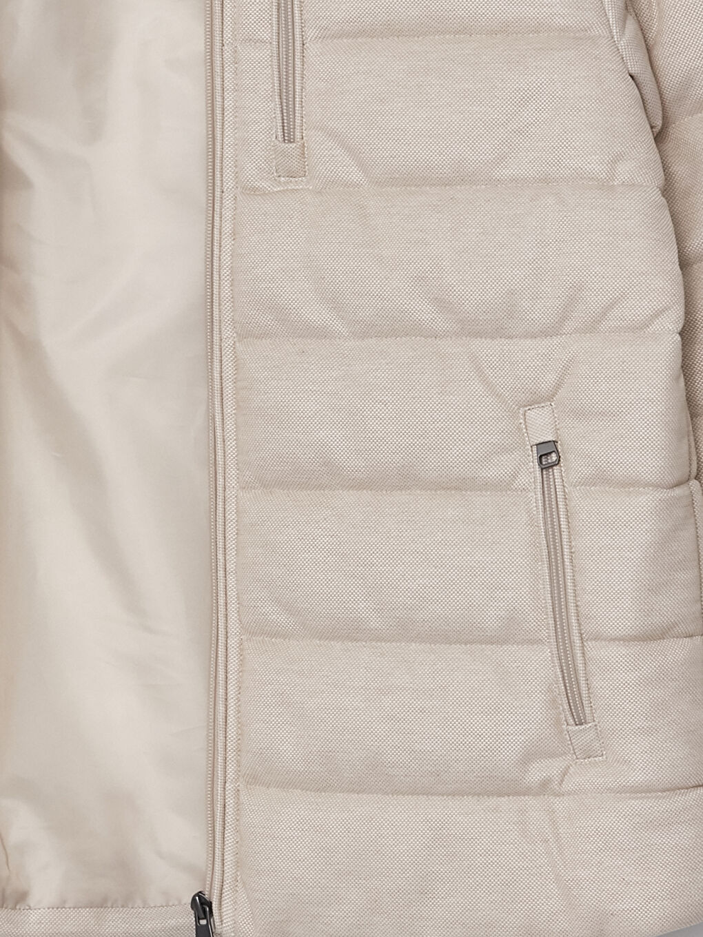 Standard Fit Funnel Neck Men's Puffer Coat -S30339Z8-SPY