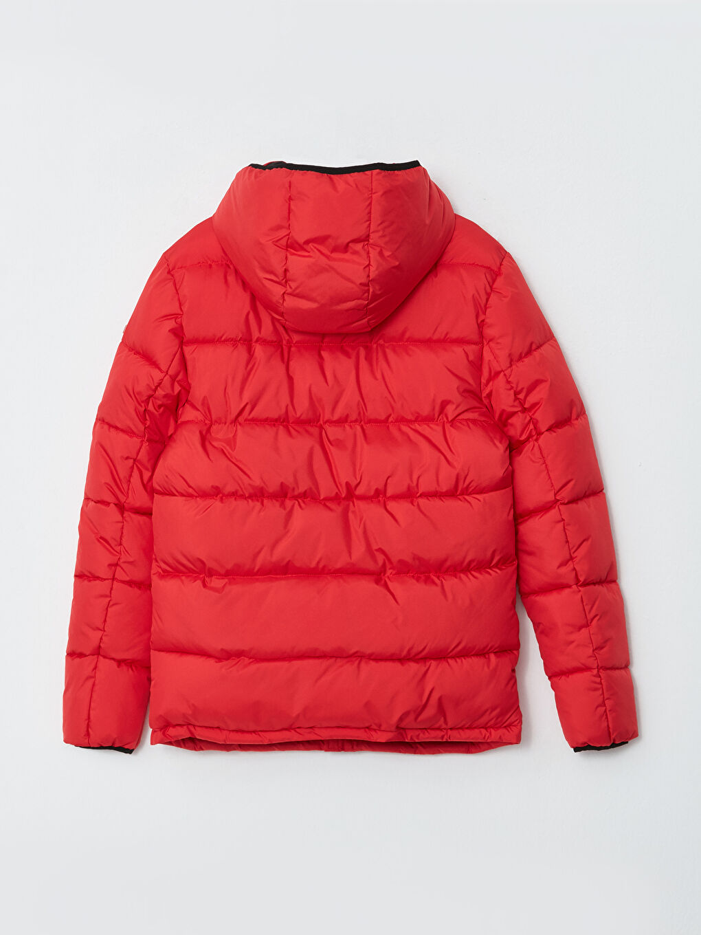 სტანდარტული ჭრა კაპიუშონიანი მამაკაცის დუტის ქურთუკი-8