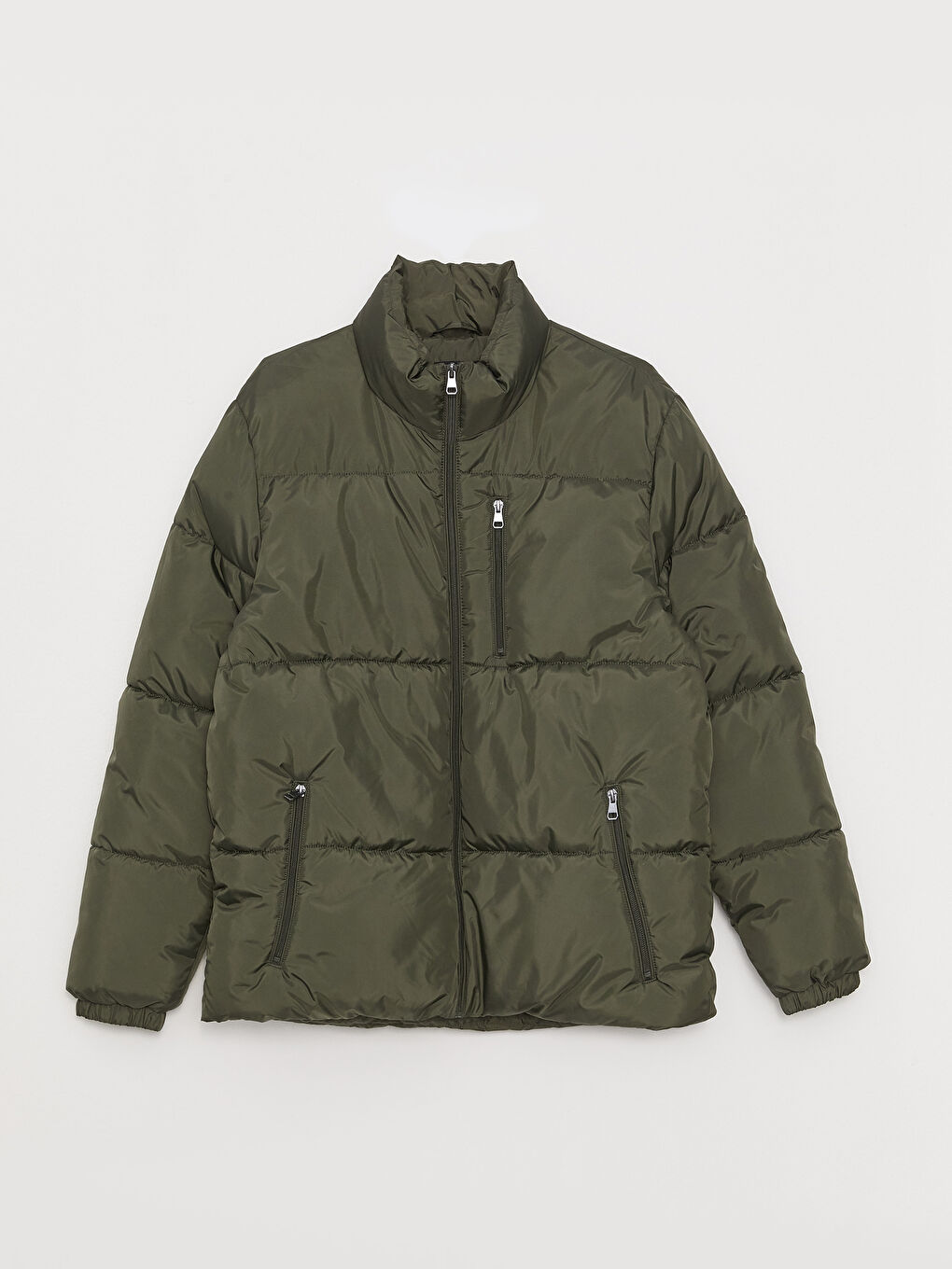 LCW Casual Standard Fit Funnel Neck Men's Puffer Coat -S30341Z8-HCZ