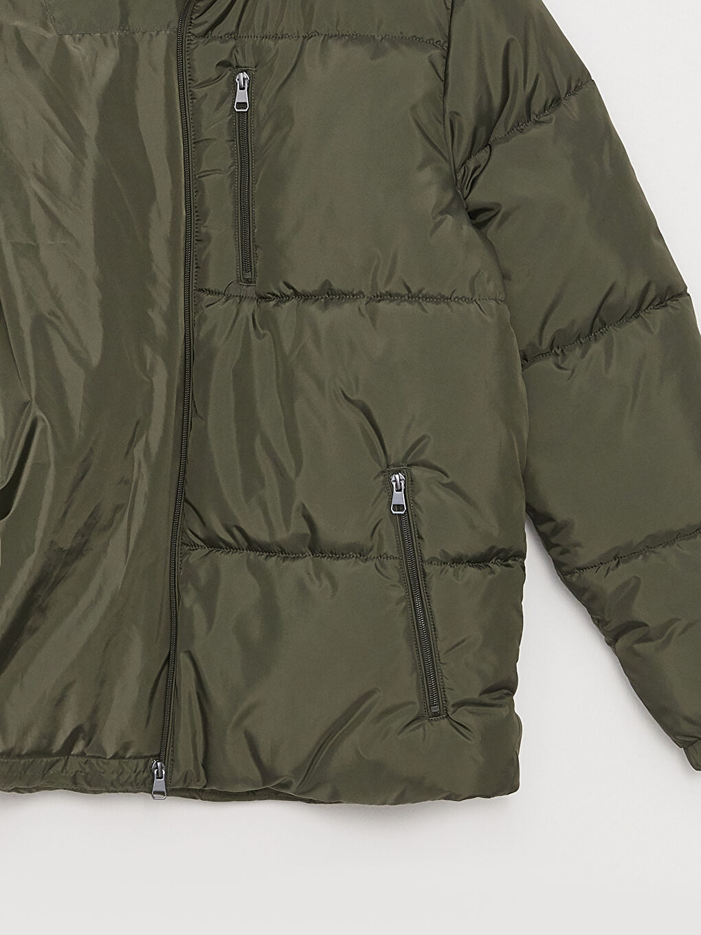 LCW Casual Standard Fit Funnel Neck Men's Puffer Coat -S30341Z8-HCZ