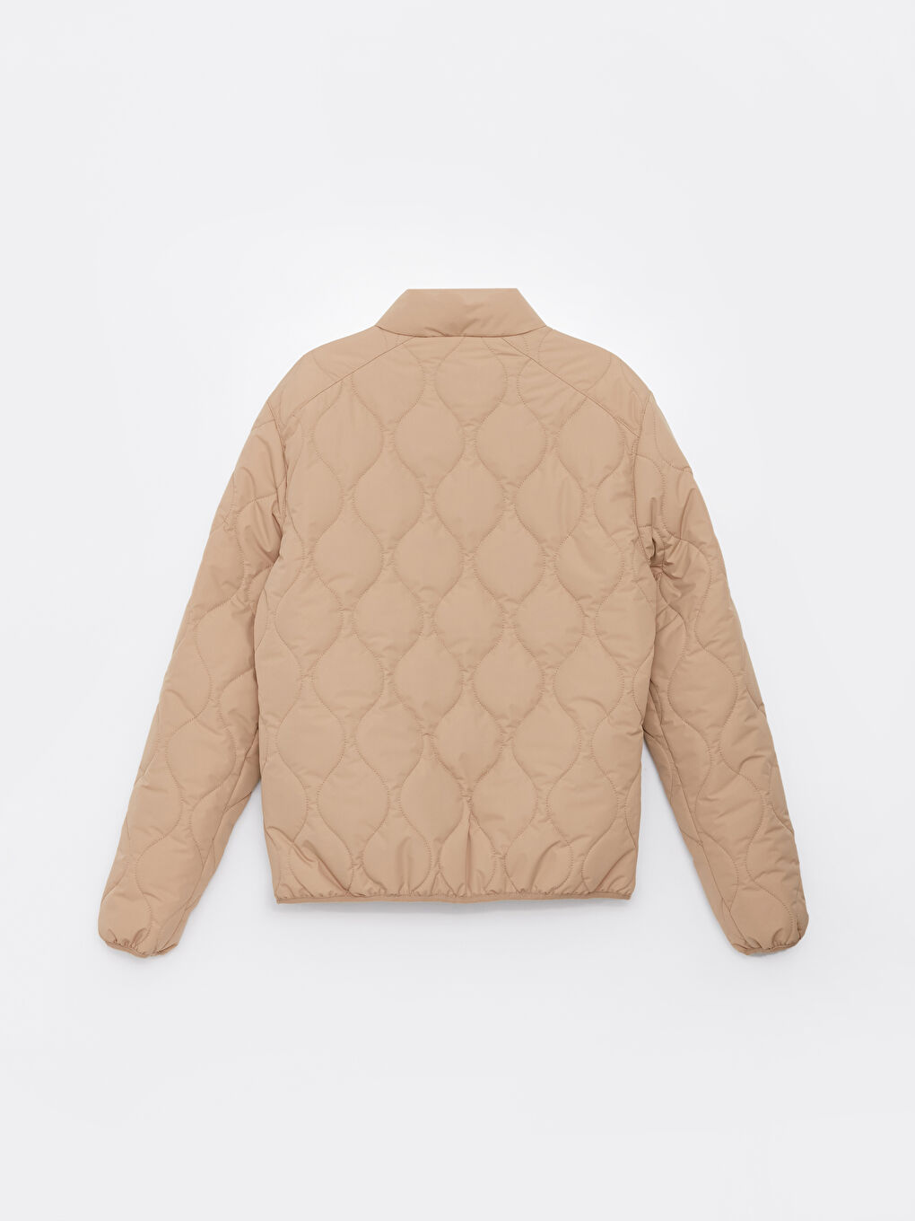 Standard Fit Funnel Neck Men's Puffer Coat-9