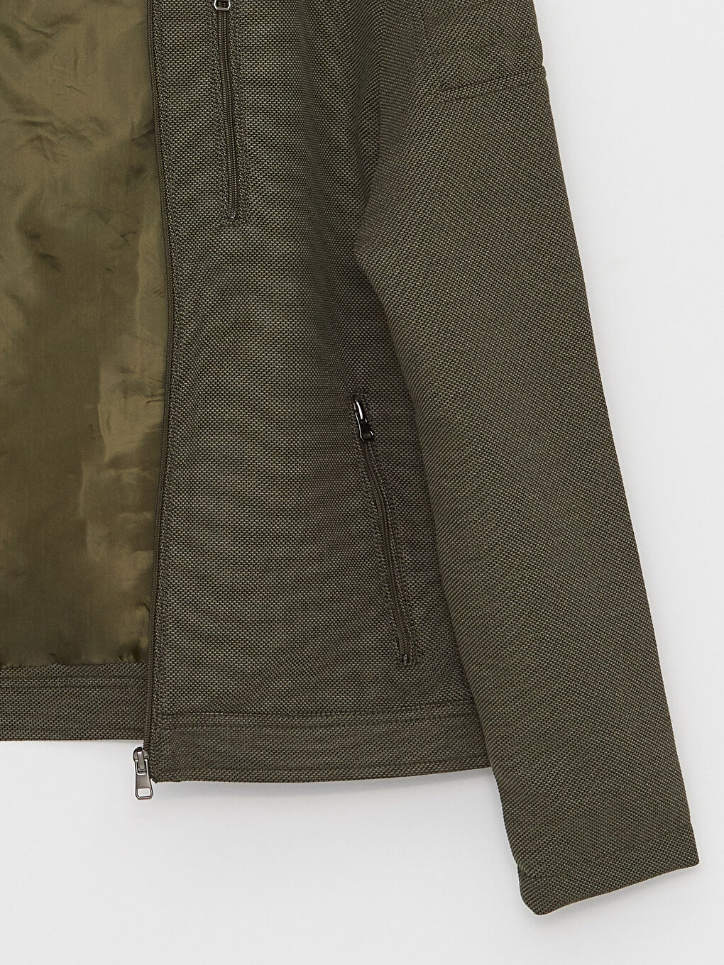 Slim Fit Dik Yaka Erkek Mont-9