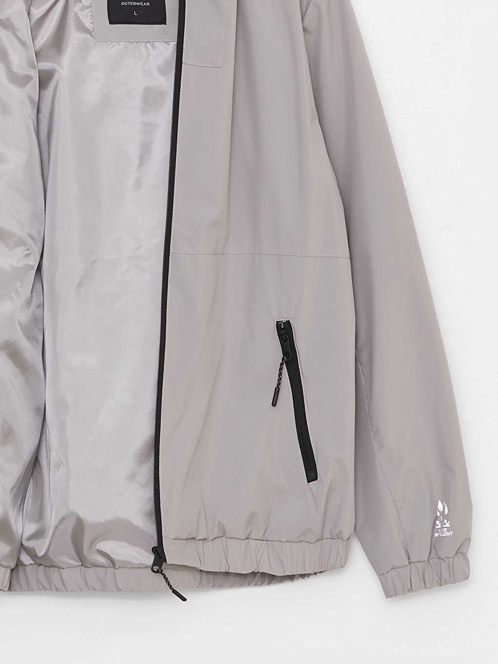 Standard Fit Hooded Men's Raincoat -S30353Z8-CV3