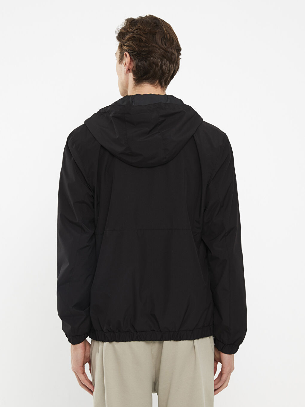 LCW Casual Regular Fit Hooded Men's Raincoat -S30353Z8-CVL