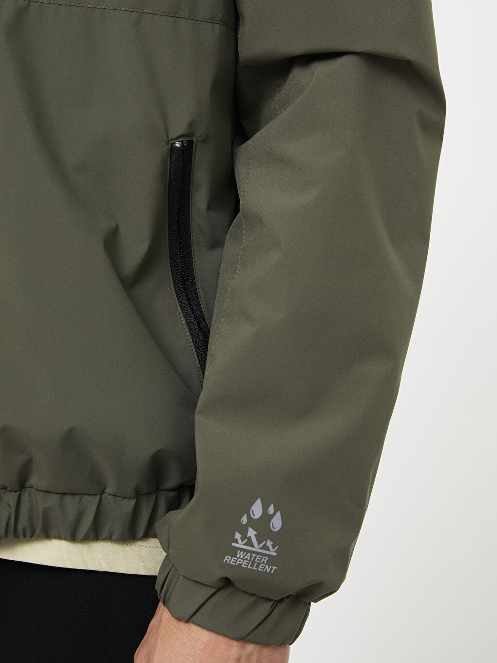 Regular Fit Hooded Men's Raincoat -S30353Z8-HCZ
