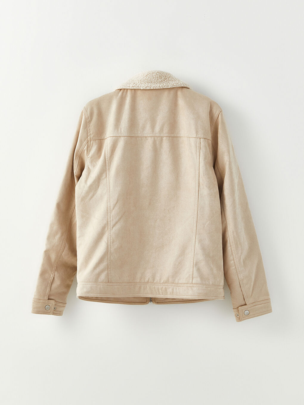 Slim Fit Suede Men's Jacket-7