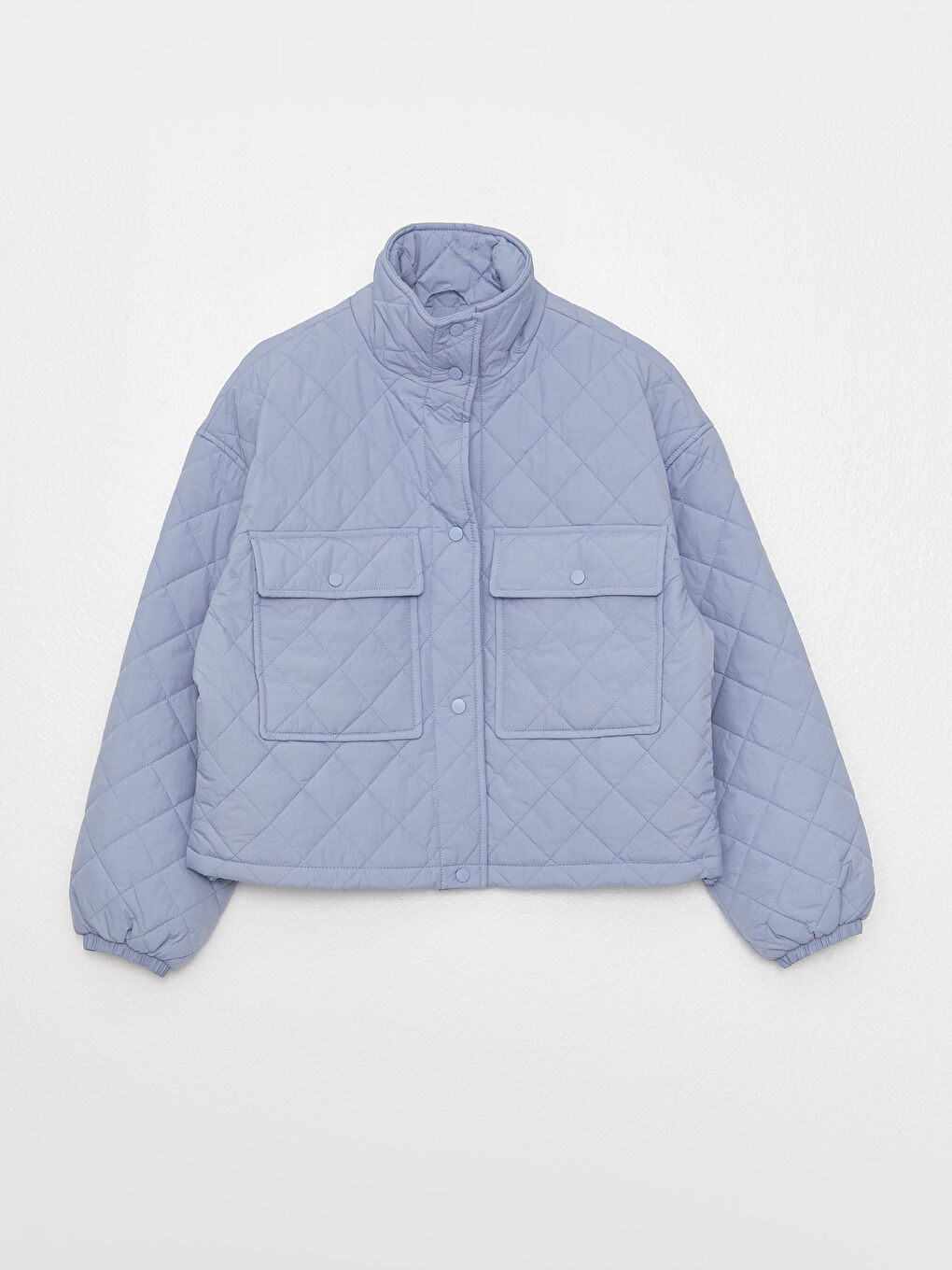 XSIDE Women's Down Jacket With Stand Collar Quilted Pattern Long Sleeve -S30409Z8-SPD