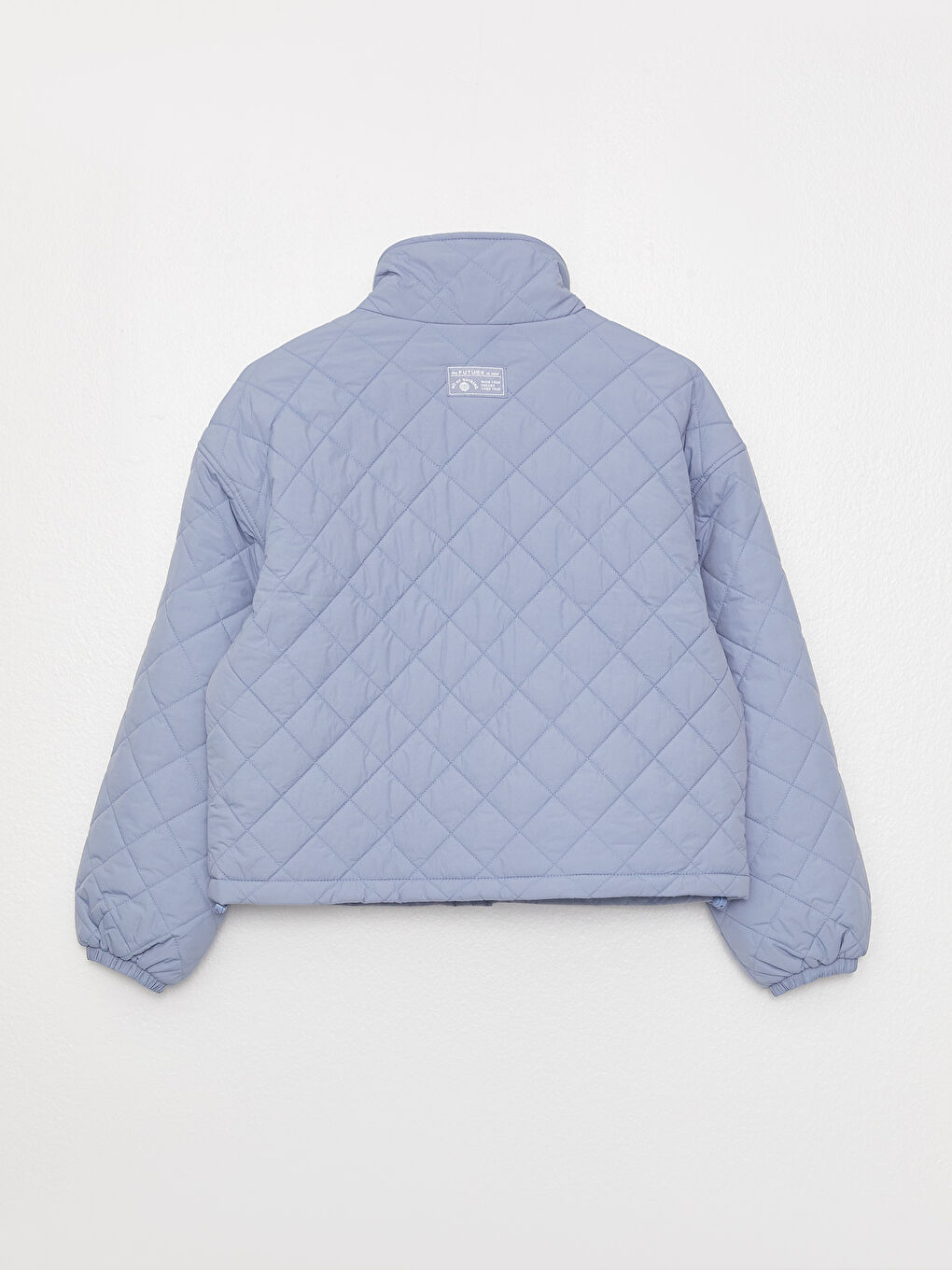 XSIDE Women's Down Jacket With Stand Collar Quilted Pattern Long Sleeve -S30409Z8-SPD