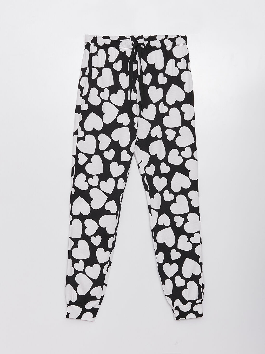 Elasticated Waist Patterned Women's Jogger Pyjama Bottoms -S30427Z8-LQJ