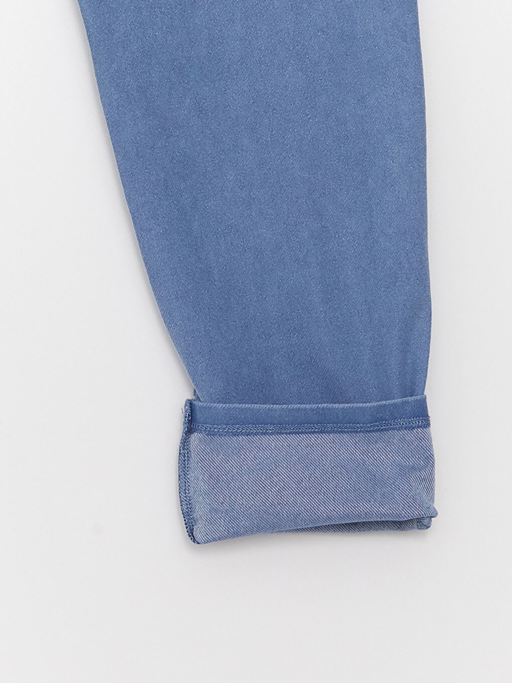 Girls' Basic Trousers with Elastic Waist-2