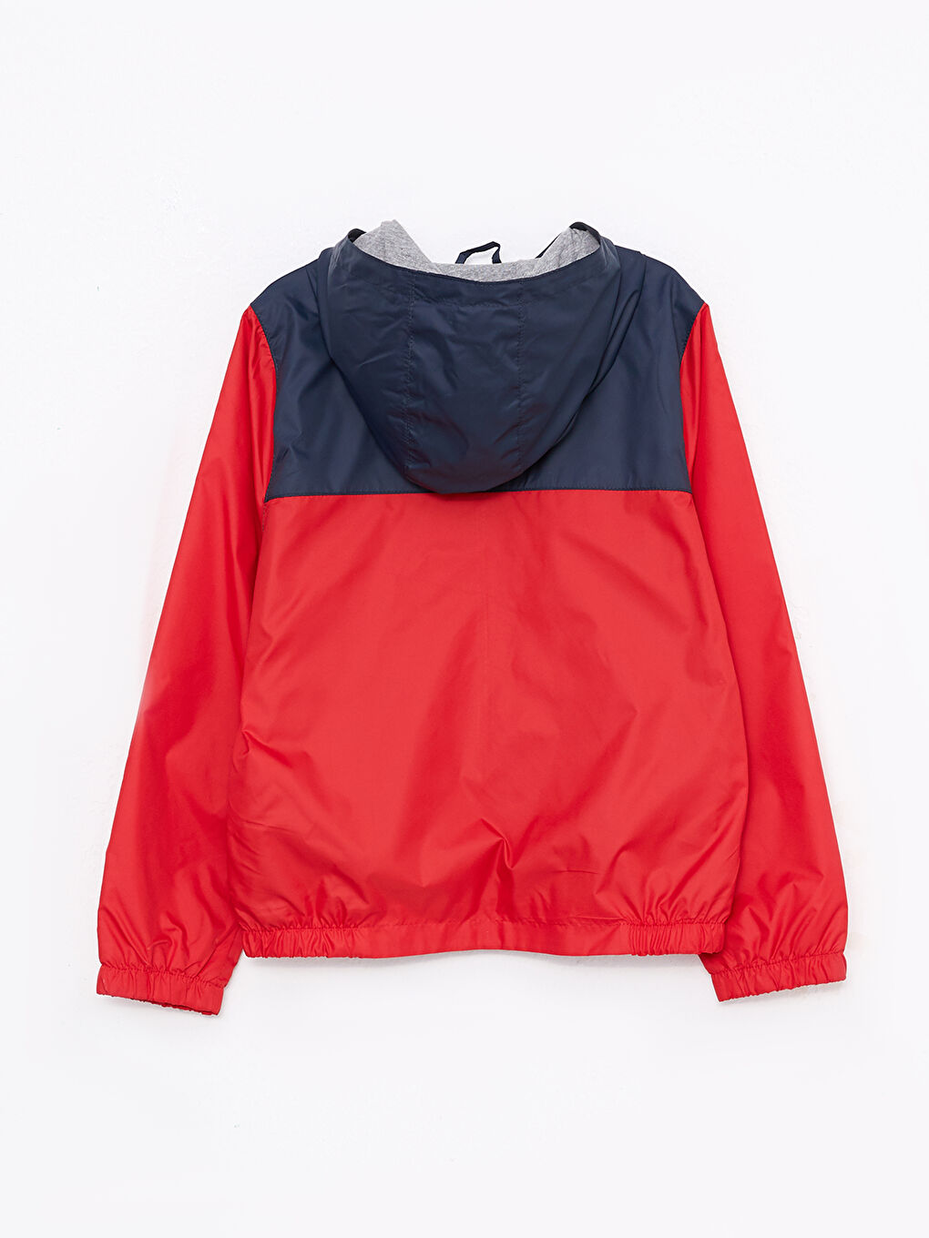 Hooded Color Block Boys' Raincoat -S30513Z4-HMW