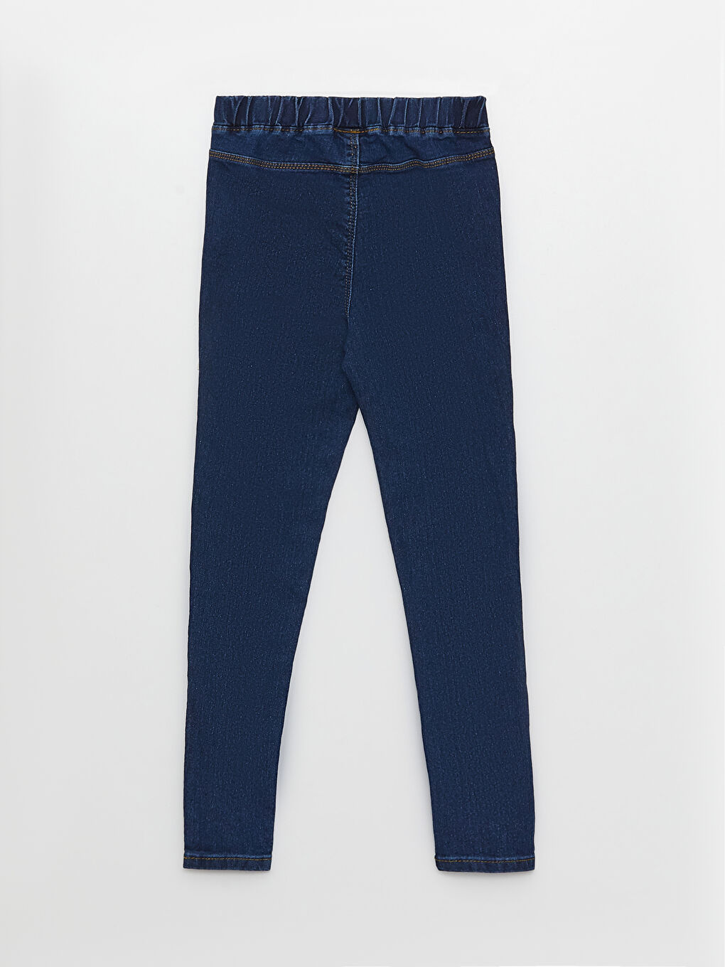Elastic Waist Super Skinny Fit Girl Denim Trousers-1