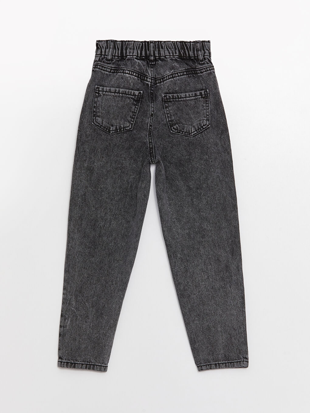 LCW Kids Ripped Detailed Girl Jeans With Elastic Waist -S30550Z4-SHN