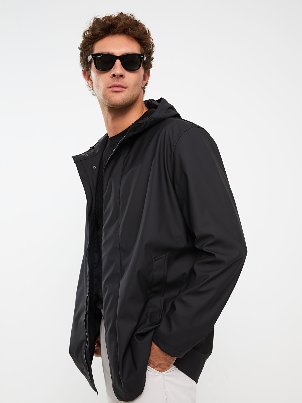 LCW Vision Imperméable à Capuche pour Hommes Coupe Régulière -S30602Z8-CVL
