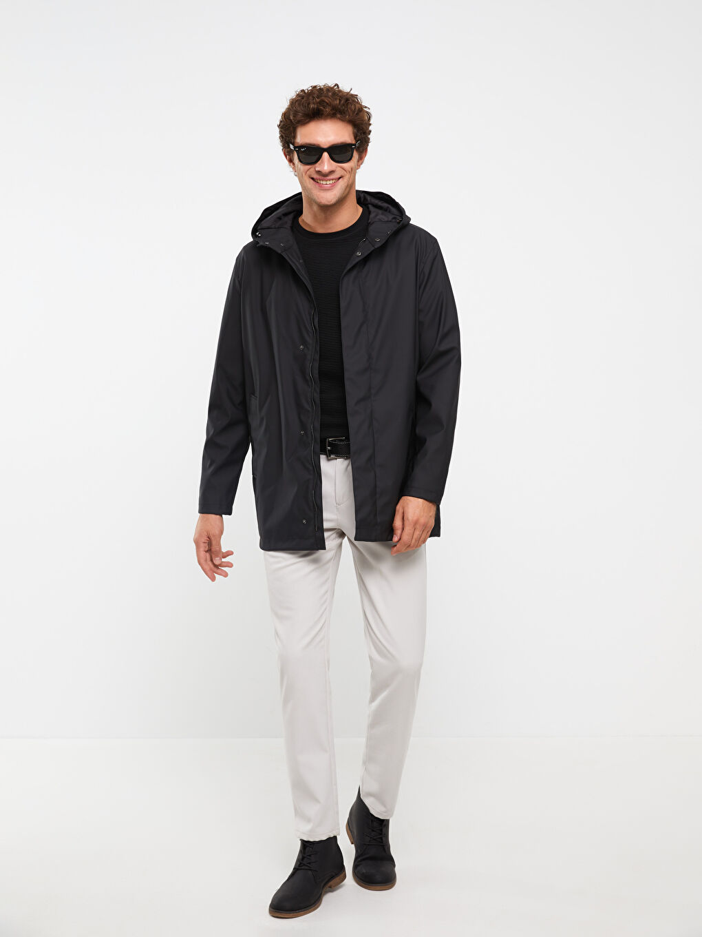 LCW Vision Imperméable à Capuche pour Hommes Coupe Régulière -S30602Z8-CVL