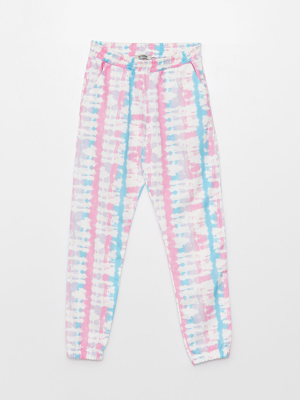 Принтті капюшонды ұзын жең қыз балаға арналған свитшот пен спорт шалбар-2