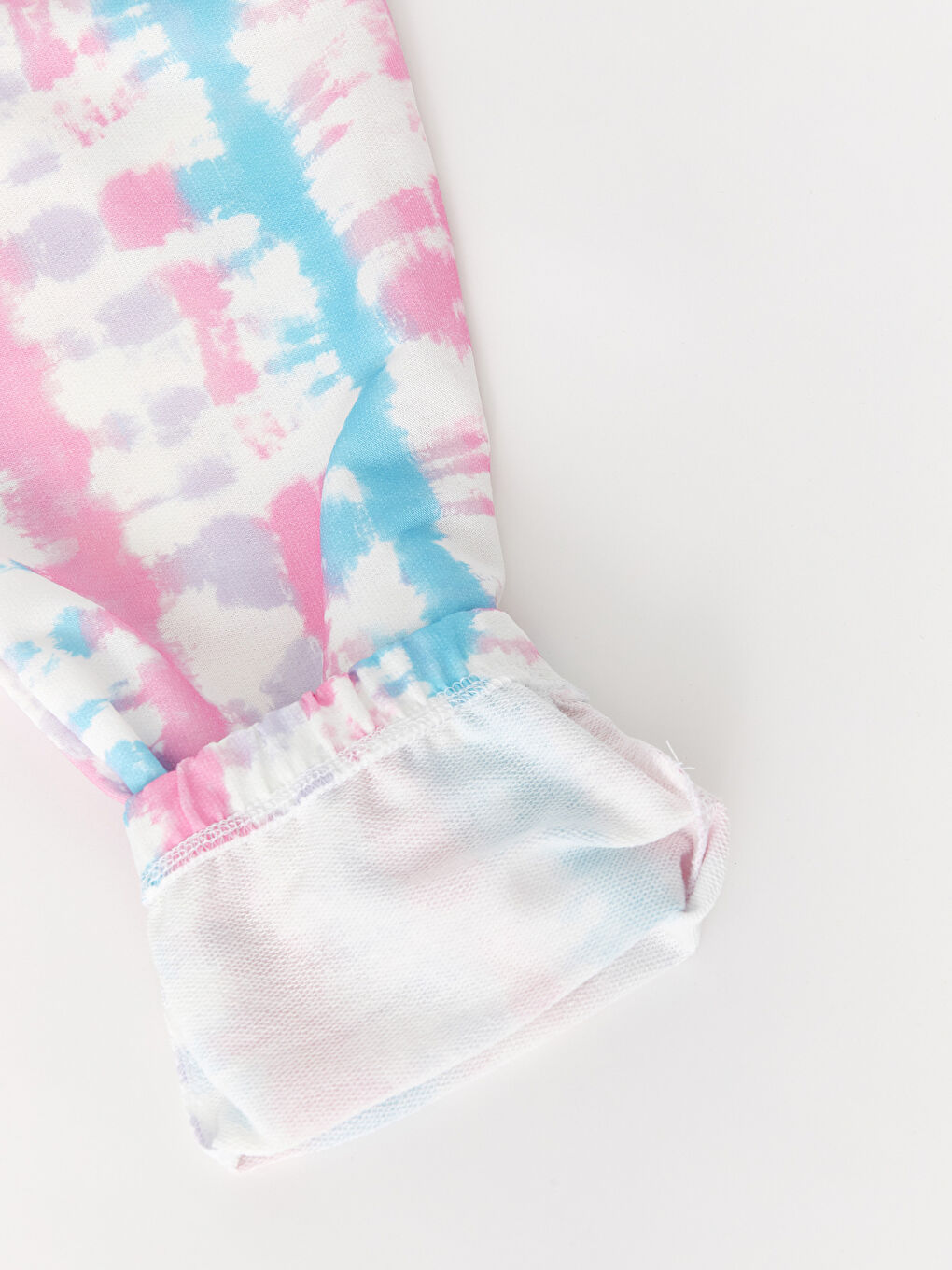 Принтті капюшонды ұзын жең қыз балаға арналған свитшот пен спорт шалбар-3