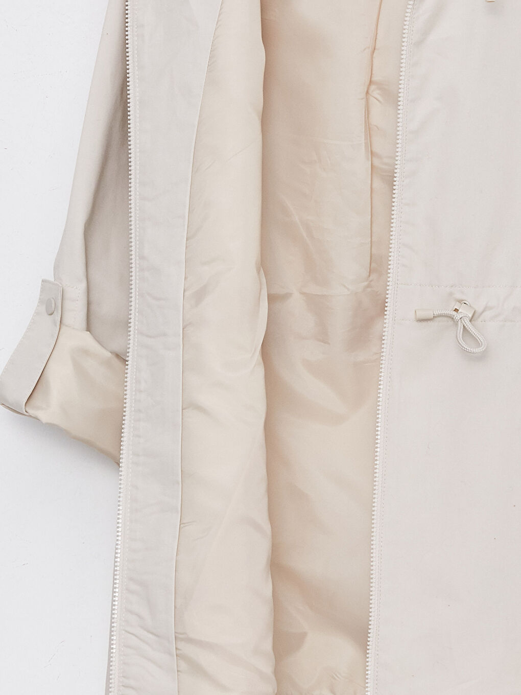 LCWAIKIKI Classic Women's Hooded Plain Coat -S30618Z8-S0L