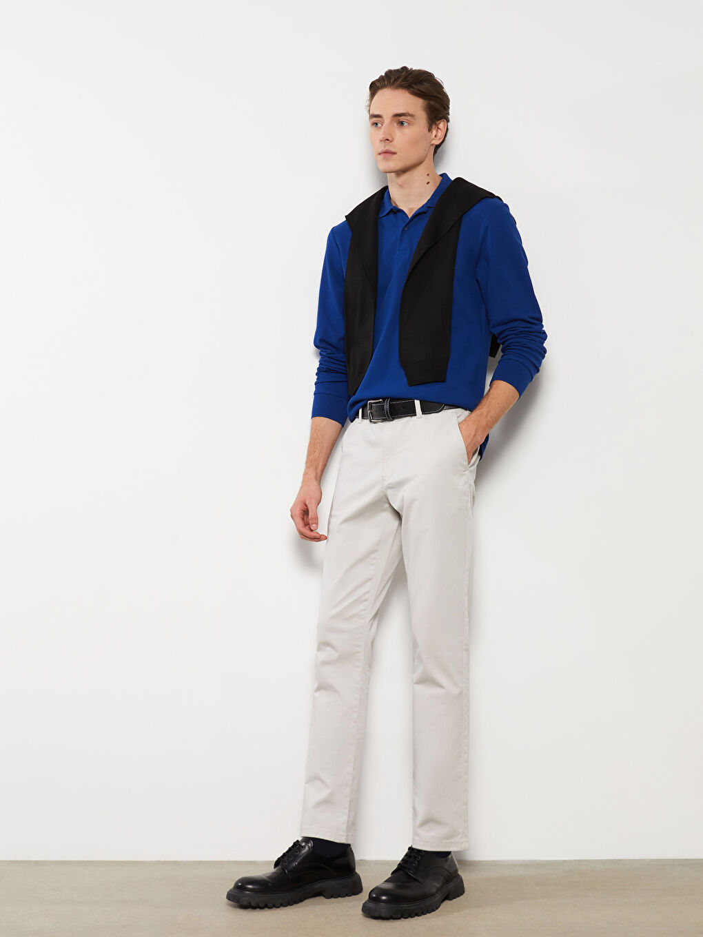 LCWAIKIKI Classic Slim Fit Gabardine Men's Chino Pants -S30626Z8-P7S