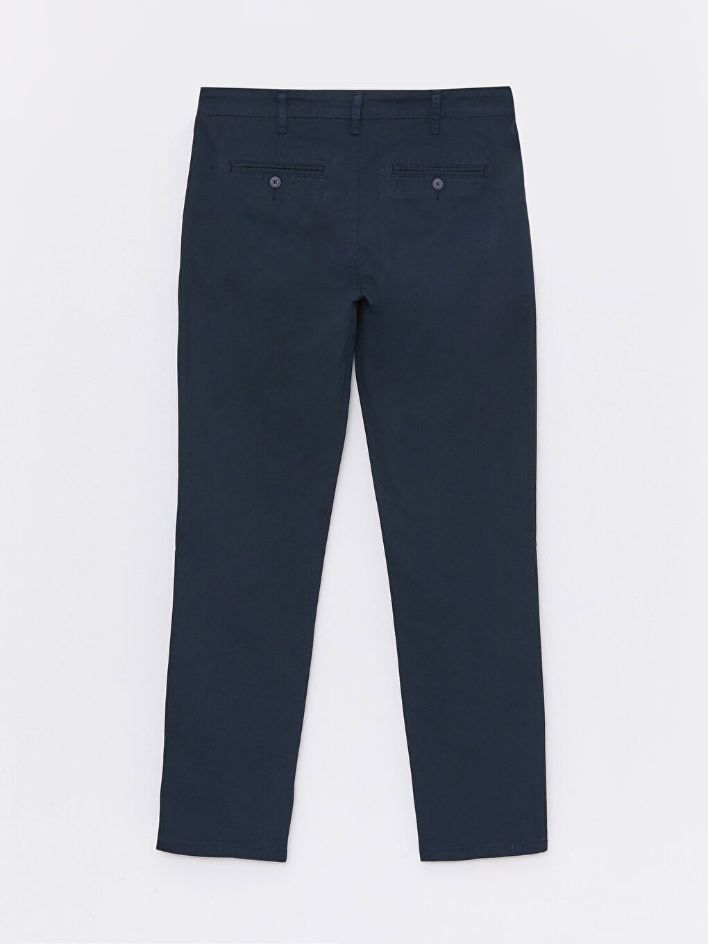 LCWAIKIKI Classic Lacivert Slim Fit Gabardin Erkek Chino Pantolon - 6