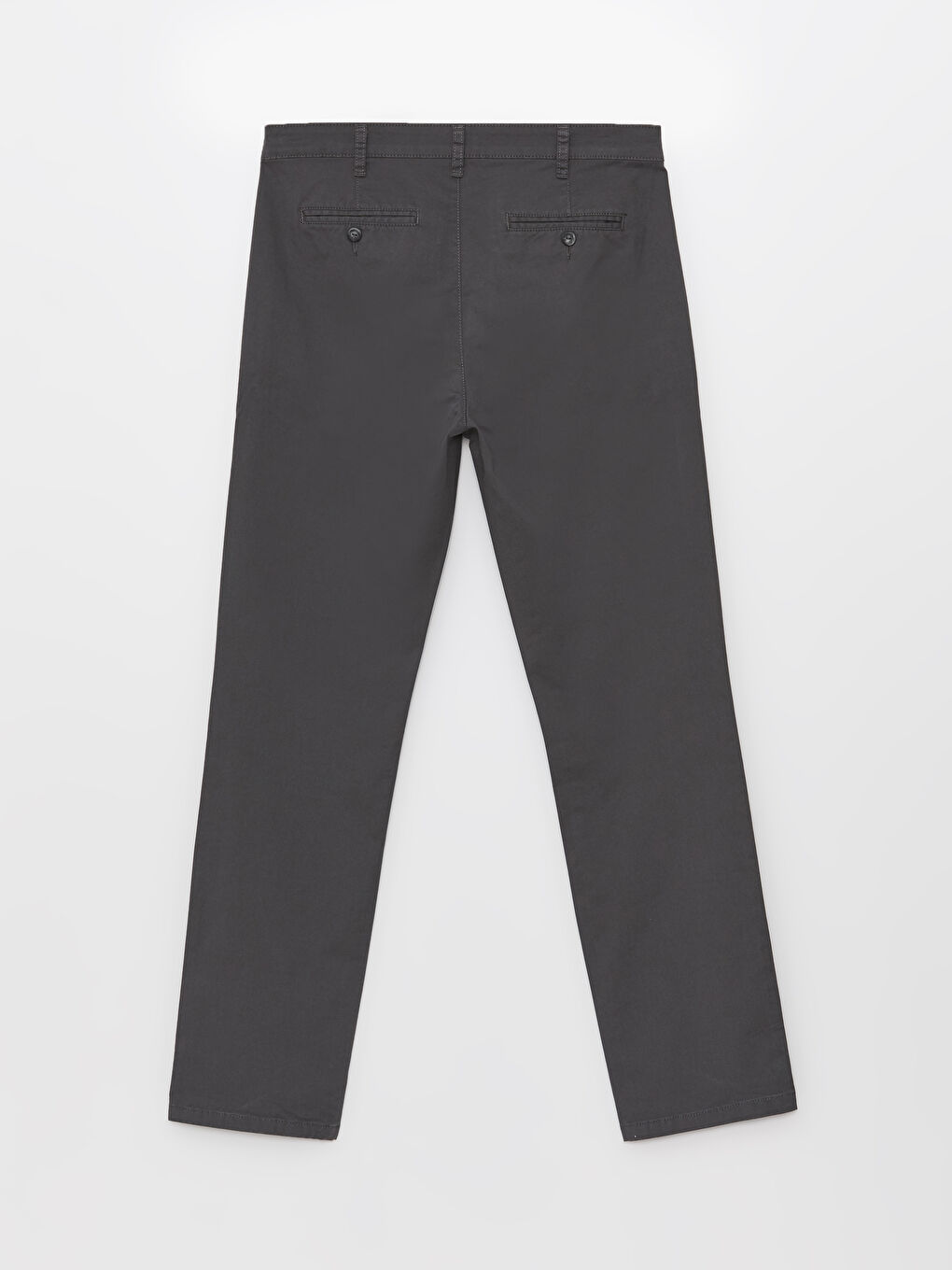 LCWAIKIKI Classic Antrasit Standart Kalıp Gabardin Erkek Chino Pantolon - 6