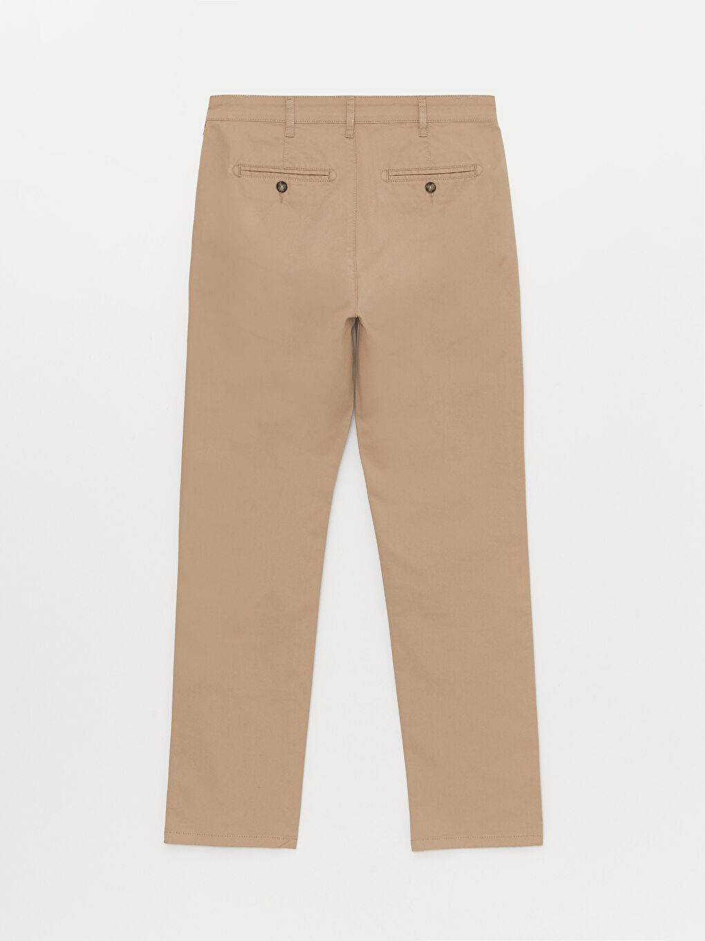 LCWAIKIKI Classic Bej Standart Kalıp Gabardin Erkek Chino Pantolon - 6