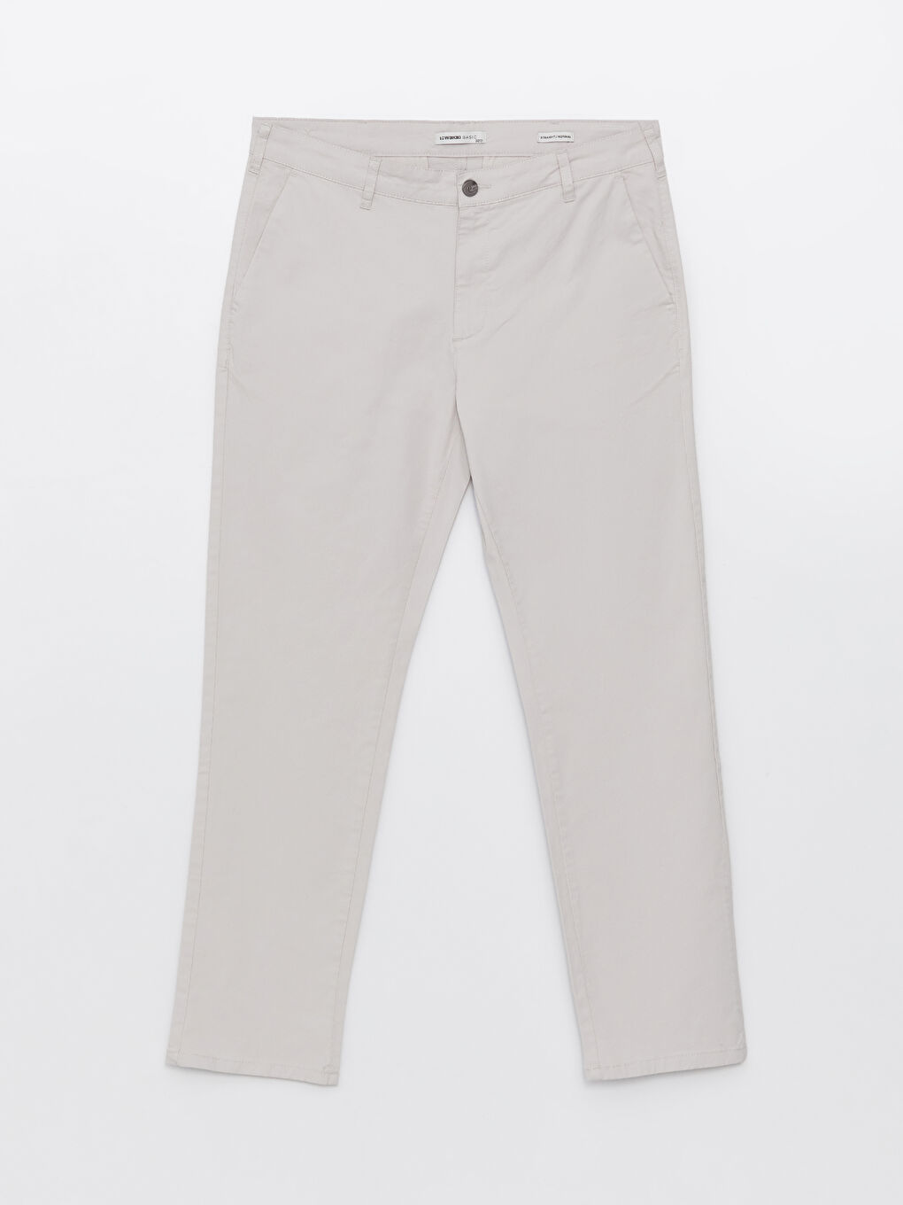 Pantaloni Chino Gabardină Standard Fit pentru Bărbați-4