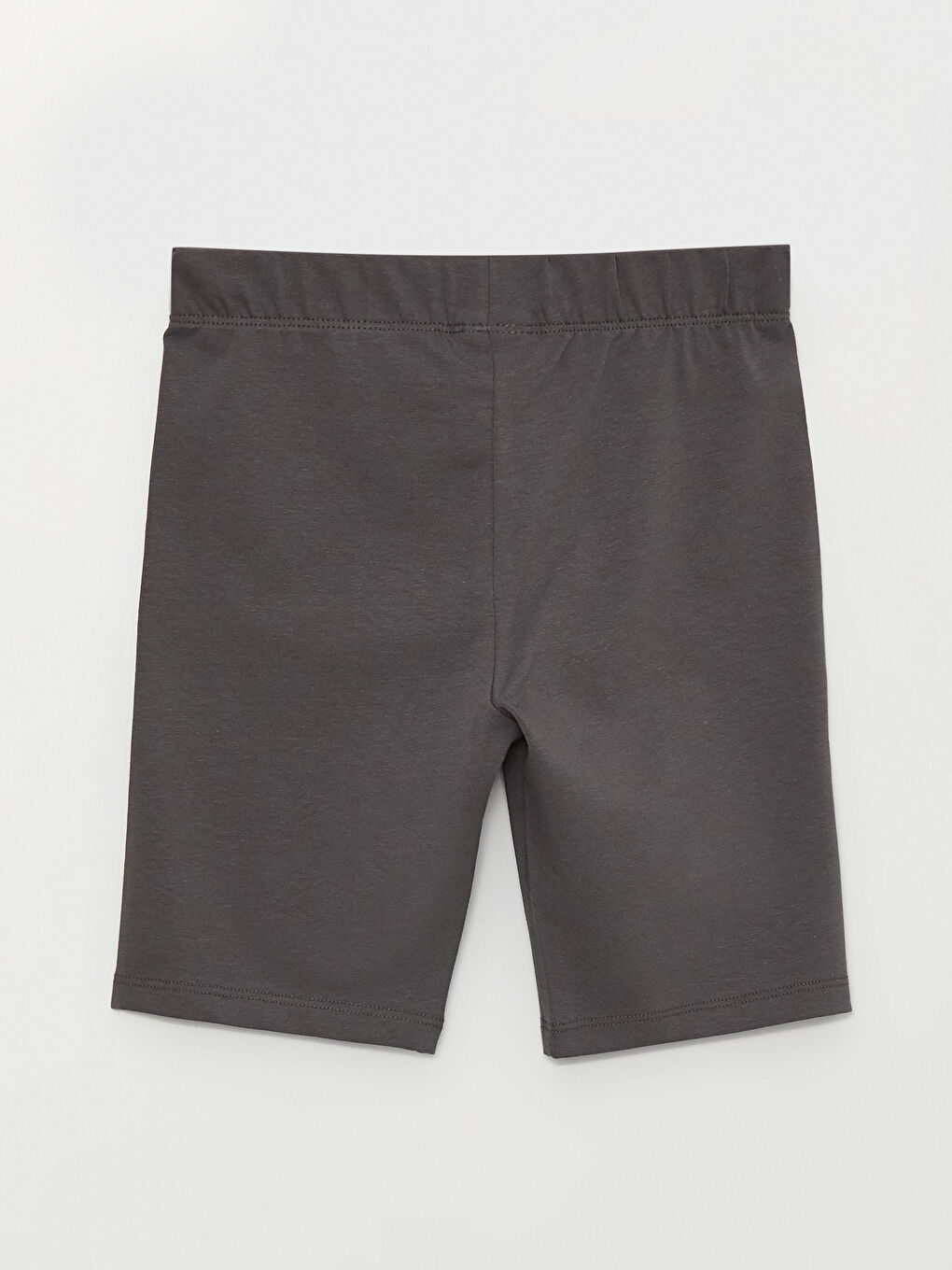 Elastic Waist Printed Girls' Short Leggings-1