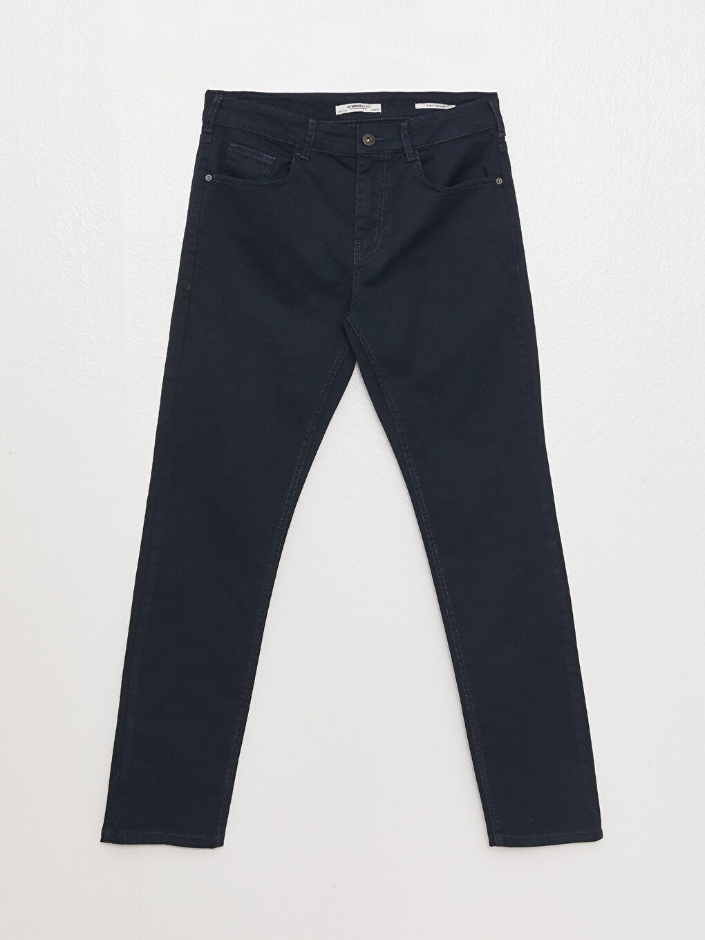 LCWAIKIKI Classic Lacivert Dar Kalıp Erkek Chino Pantolon - 5