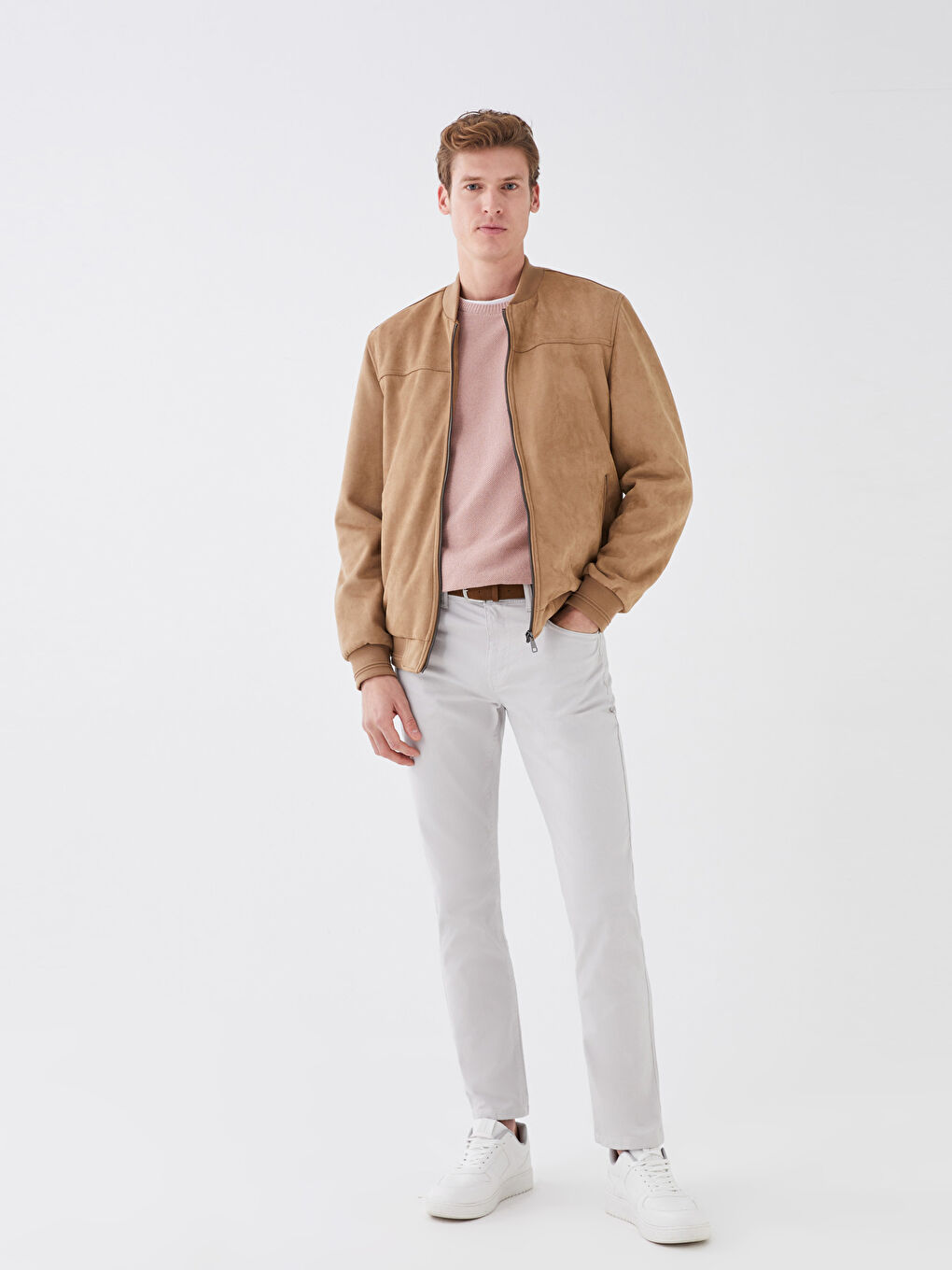 Slim fit muške pantalone  -S30661Z8-P7S