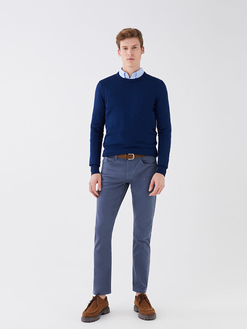 Slim Fit мъжки чино панталони