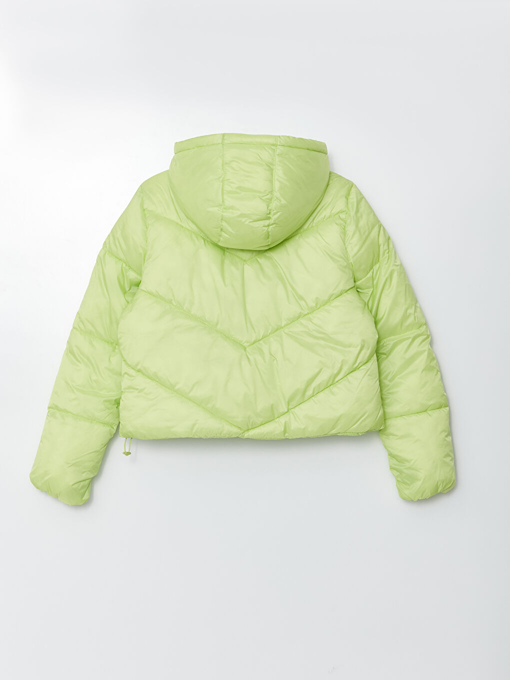 XSIDE Women's Hooded Self-Patterned Long Sleeve Down Coat -S30673Z8-EW3
