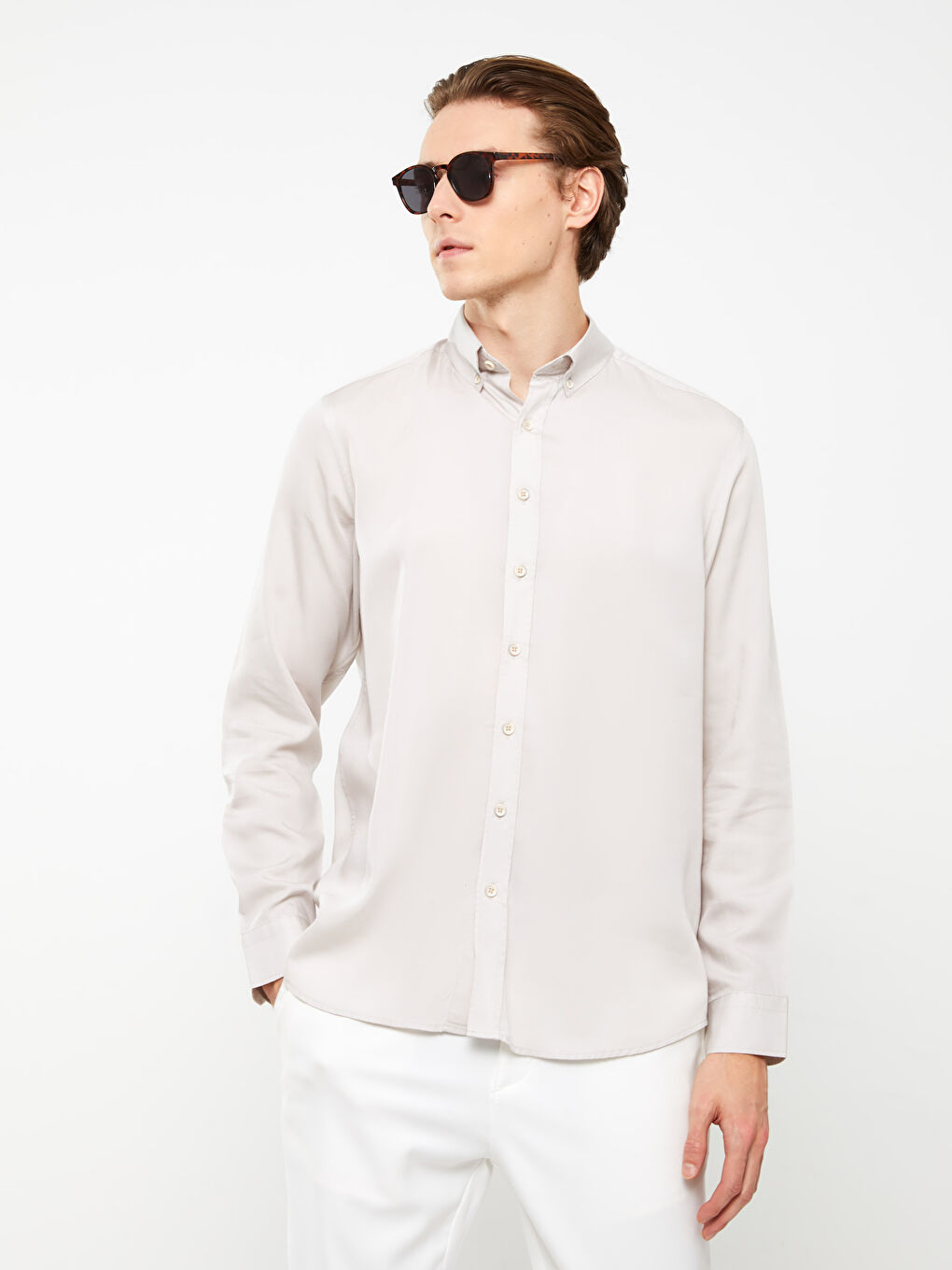 Muška košulja dugih rukava regular fit kroja -S30679Z8-P7S