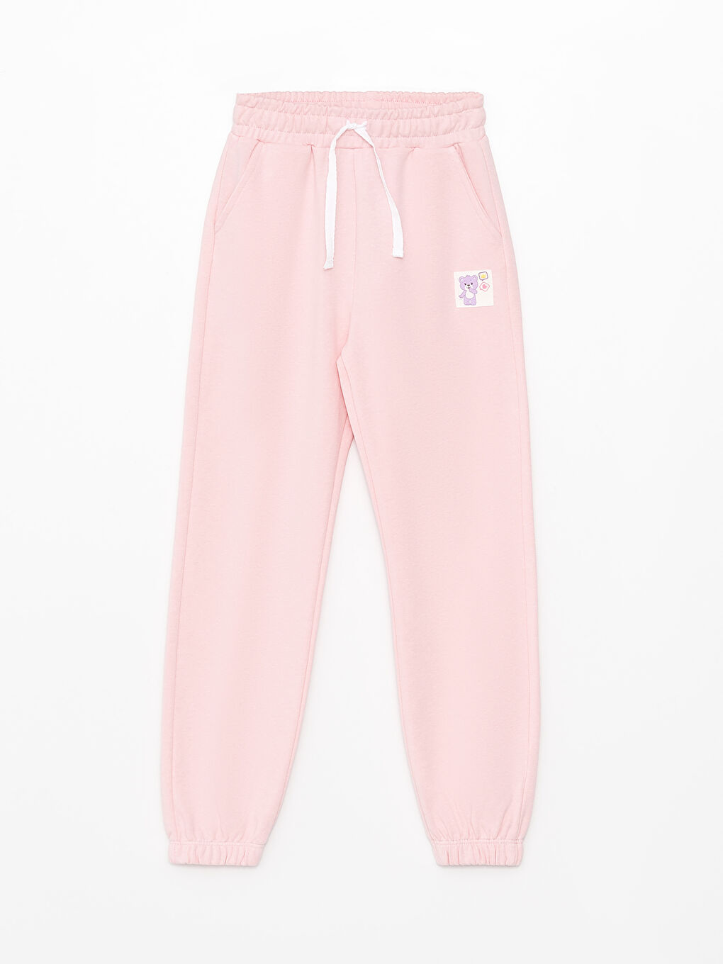 LCW Kids Elastischer Bund Basic Jogger-Sweatpants für Mädchen -S30704Z4-G0G