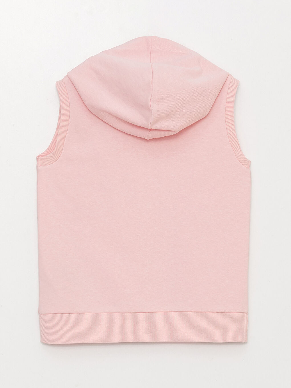 Hooded Printed Girl Zippered Vest -S30716Z4-G0G