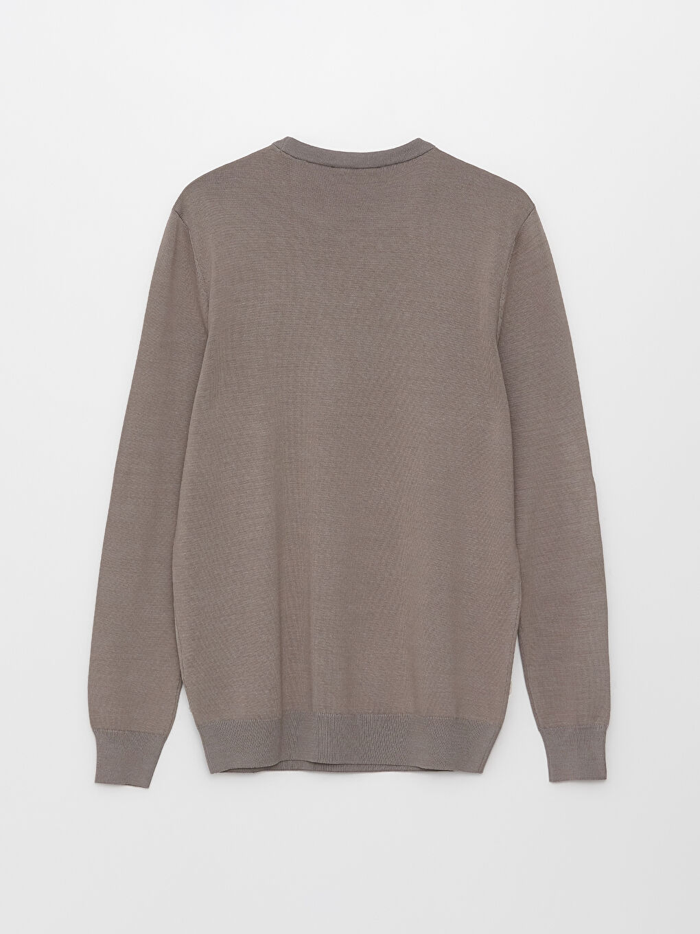 Crew Neck Long Sleeve Men's Tricot Sweater -S30731Z8-SP6
