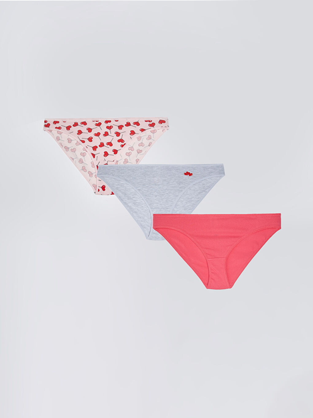 Patterned Women's Bikini Panties 3-Pack 