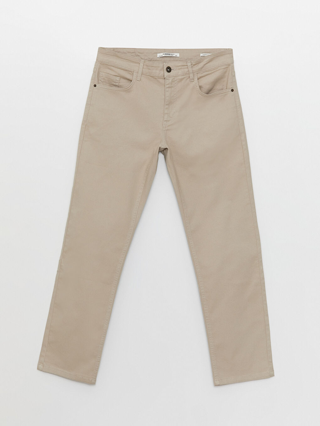 بنطلون تشينو بقصة عادية - للرجال-4