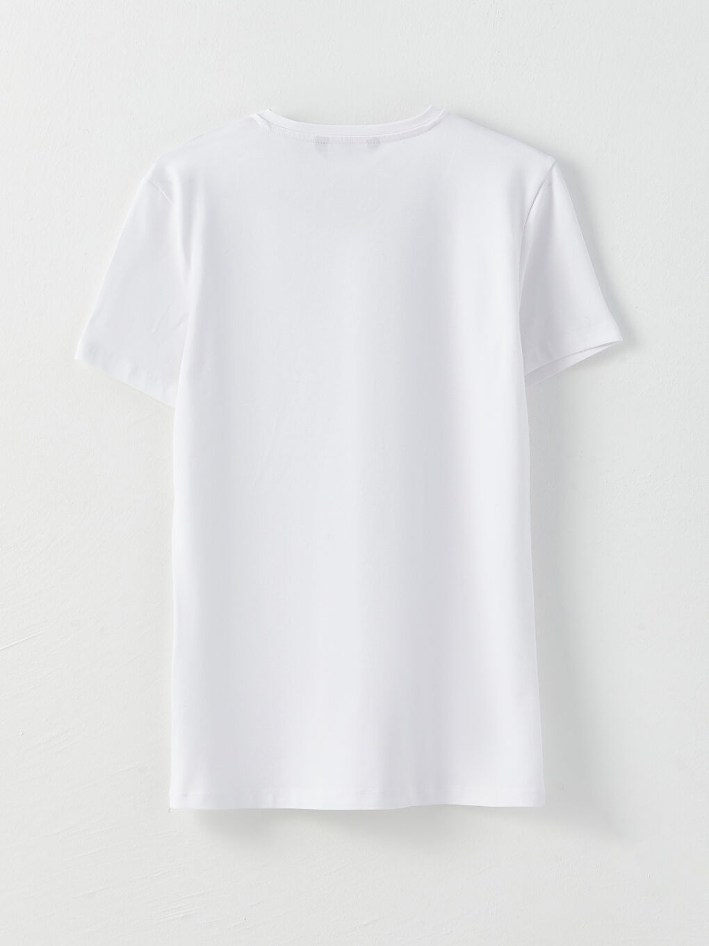 تي شيرت ياقة على شكل حرف V كم قصير جيرسي للرجال-6