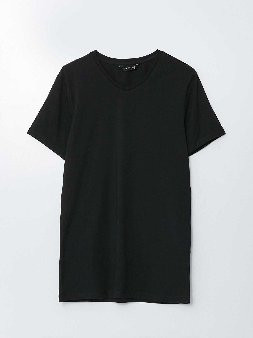 V-Neck Short Sleeve Jersey Men's T-Shirt-5