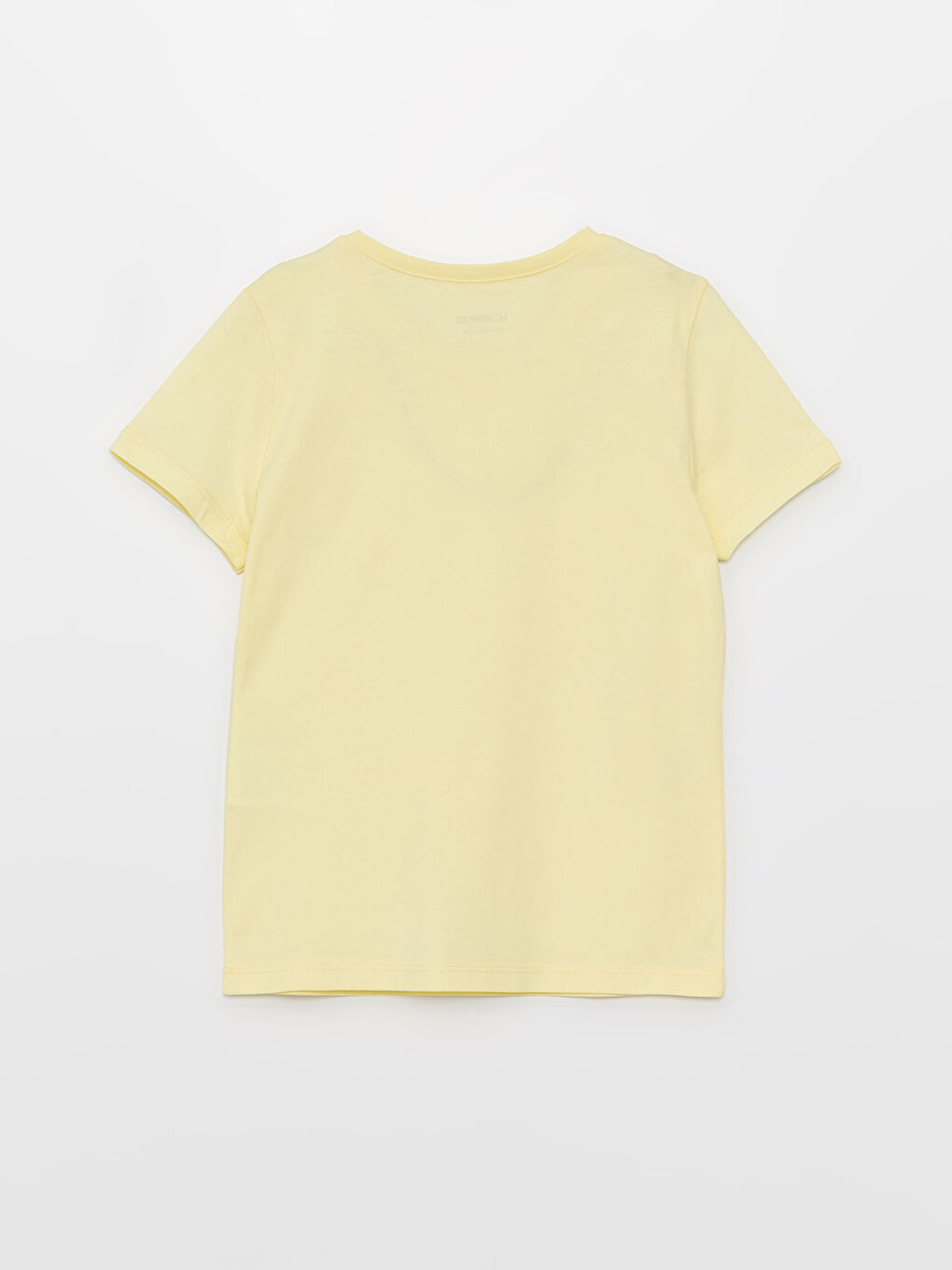 LCW Kids Crew Neck Basic Short Sleeve Girls' T-Shirt -S30806Z4-FEY